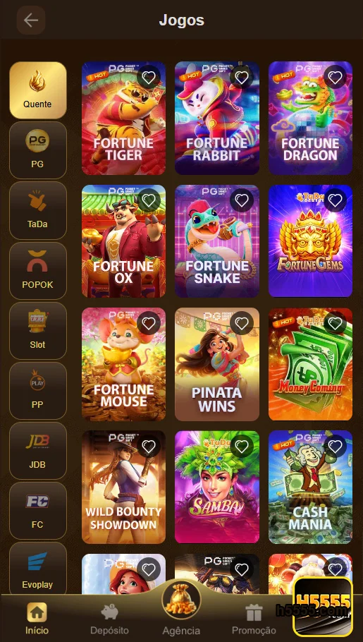 Jogador sorrindo em slot games ao vivo